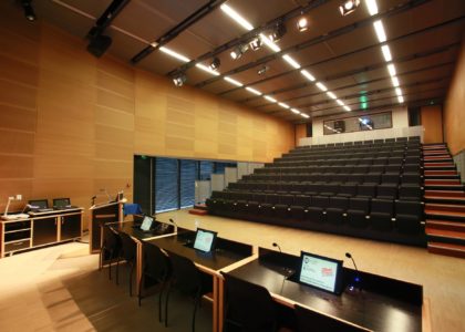 Auditorium Campus / Le CREF Colmar © Christian Soler