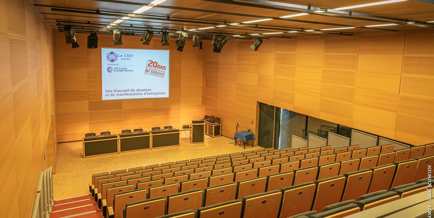 Auditorium Campus / Le CREF Colmar © Pascal SCHWIEN pour Panoramaweb