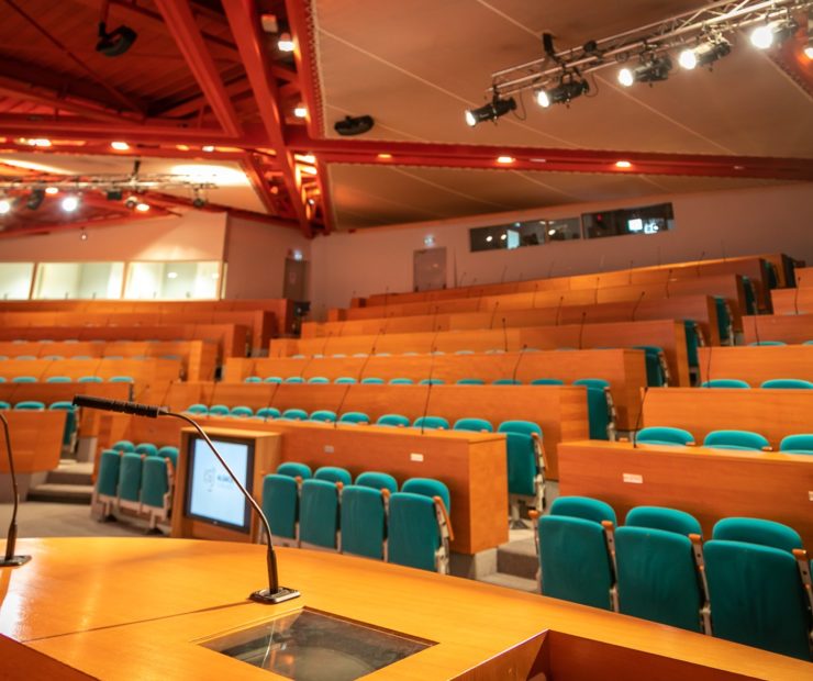 Auditorium Simone VEIL / CCI Campus Strasbourg © Pascal SCHWIEN pour Panoramaweb